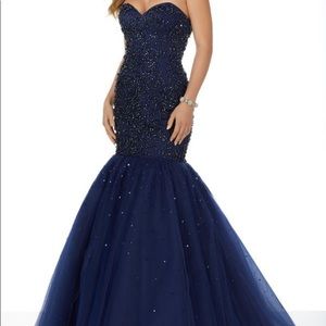 Morilee Strapless Mermaid Prom Dress